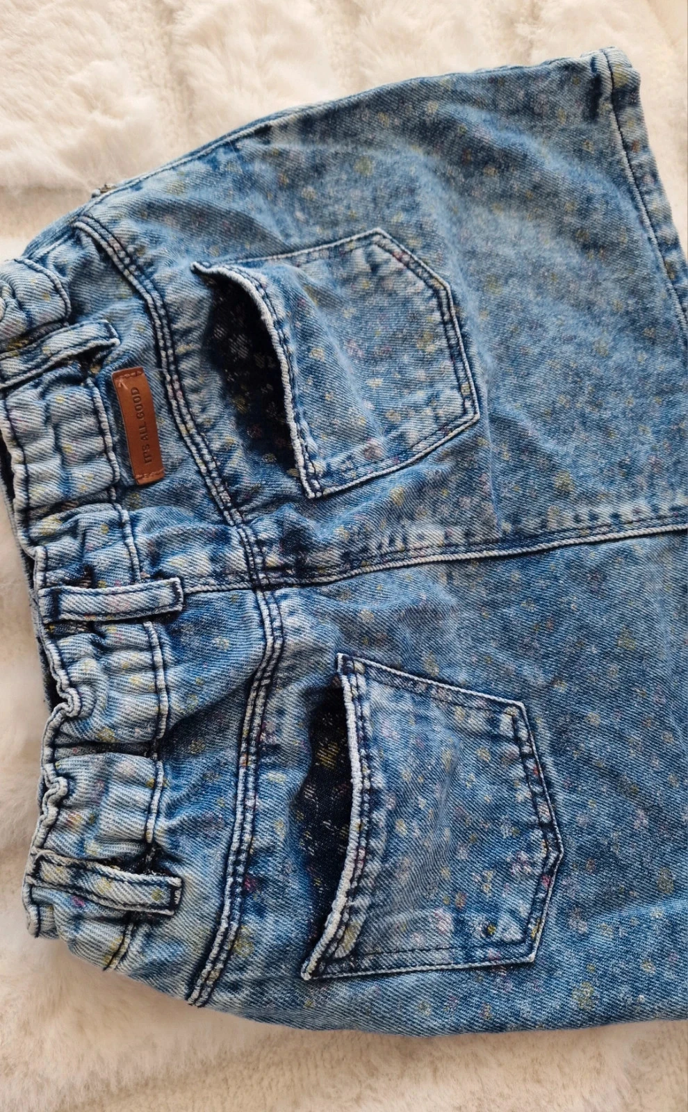Saia jeans feminina Tape à l’üeil  8 anos (128 cm)  Muito bom estado – photo 9